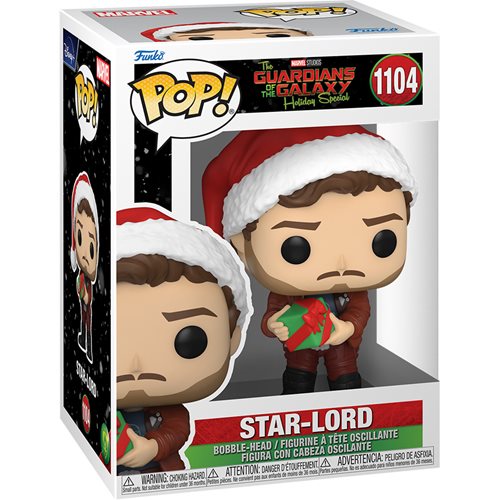 Star-Lord Holiday Guardians of The Galaxy POP Figure Marvel