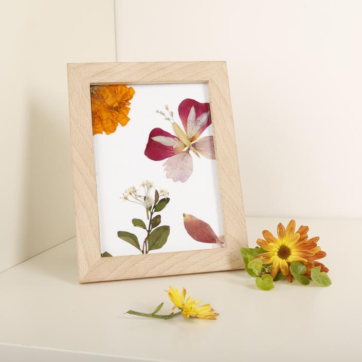 Huckleberry Flower Frame Art