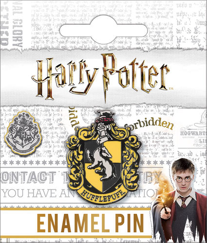 Hufflepuff Crest Enamel Pin Harry Potter