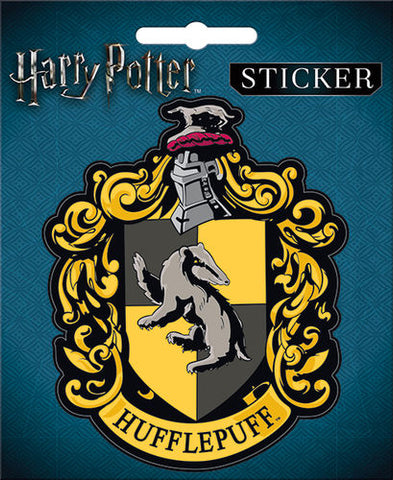 Hufflepuff Crest Sticker Harry Potter