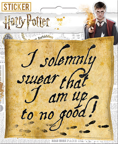 I Solemnly Swear Sticker Harry Potter