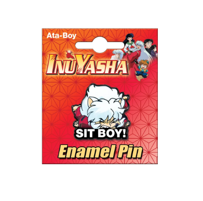 InuYasha Sit Boy Enamel Pin