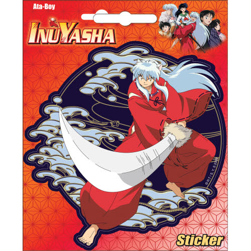 InuYasha With Sword Sticker