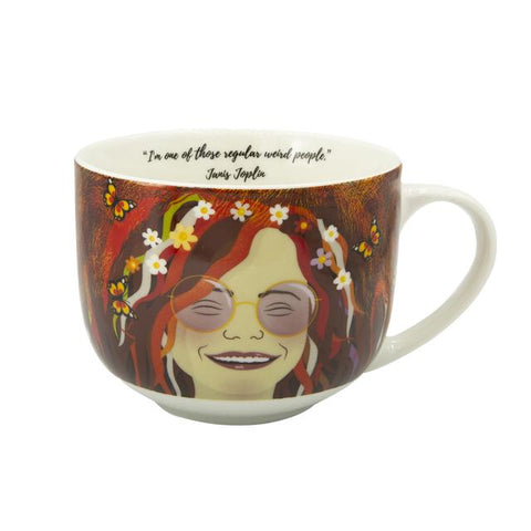 Janis Joplin Round Mug