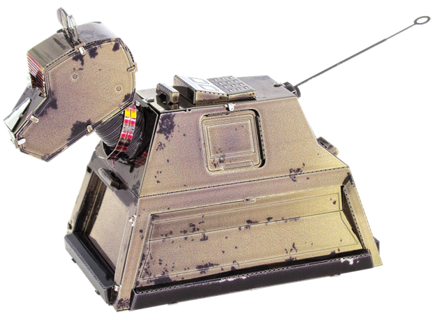 Doctor Who K-9 Metal Rusty Model