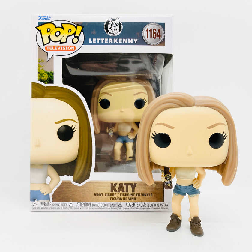 Katy With Puppers Beer POP Figure Letterkenny