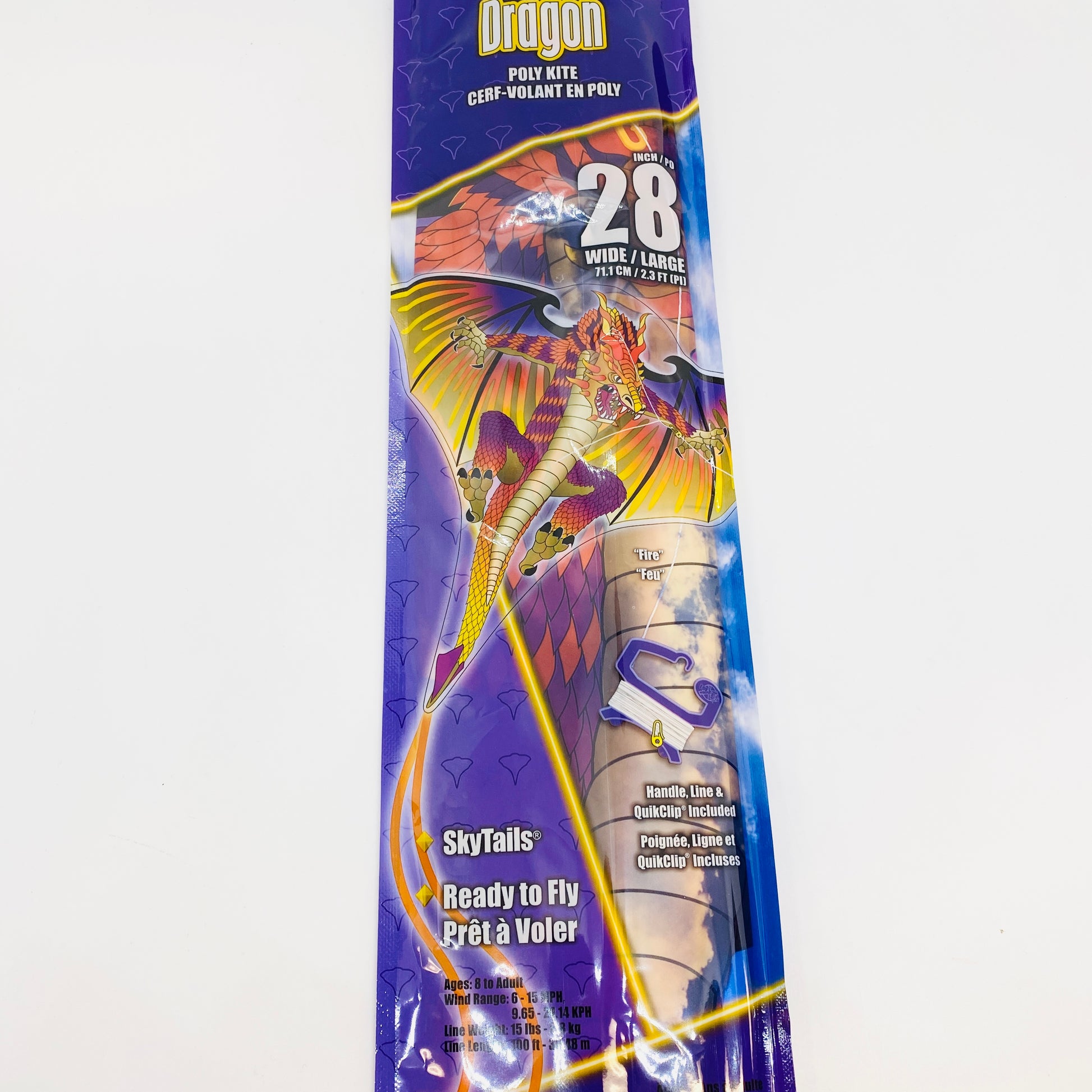 Kite Fire Dragon Poly
