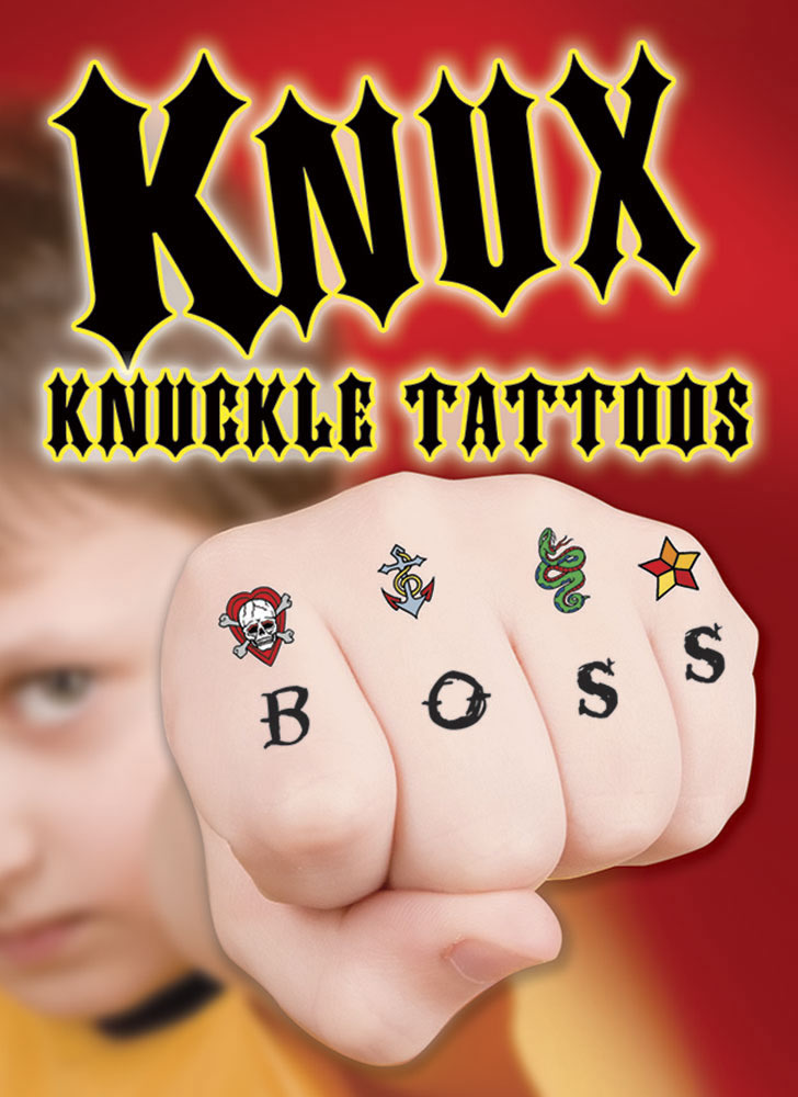 Knux Knuckle Tattoos