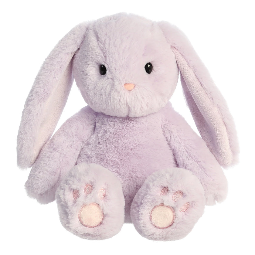 Lavender Bunny Plush 12"