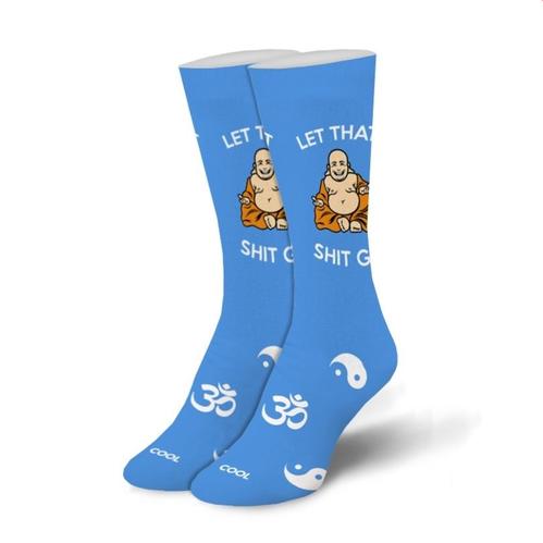 Let That Shit Go Buddha Women's Socks