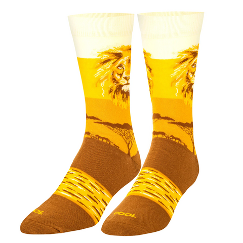 Lion Safari Men's Socks