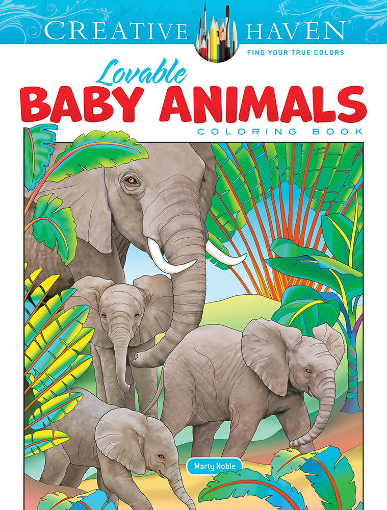 Lovable Baby Animals Coloring Book Creative Haven