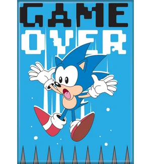 MAGNET Sonic The Hedgehog Game Over