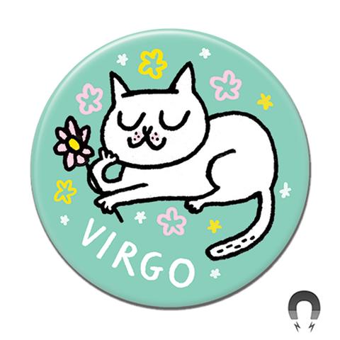 MAGNET Virgo Cat Round