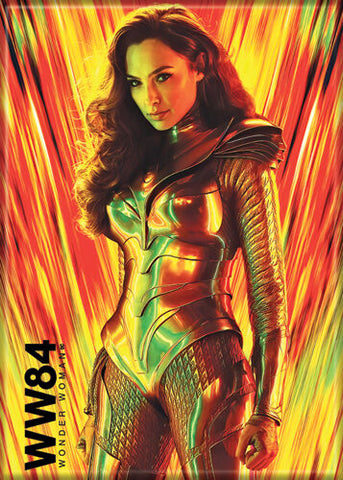 MAGNET Wonder Woman Gold Armor DC Comics