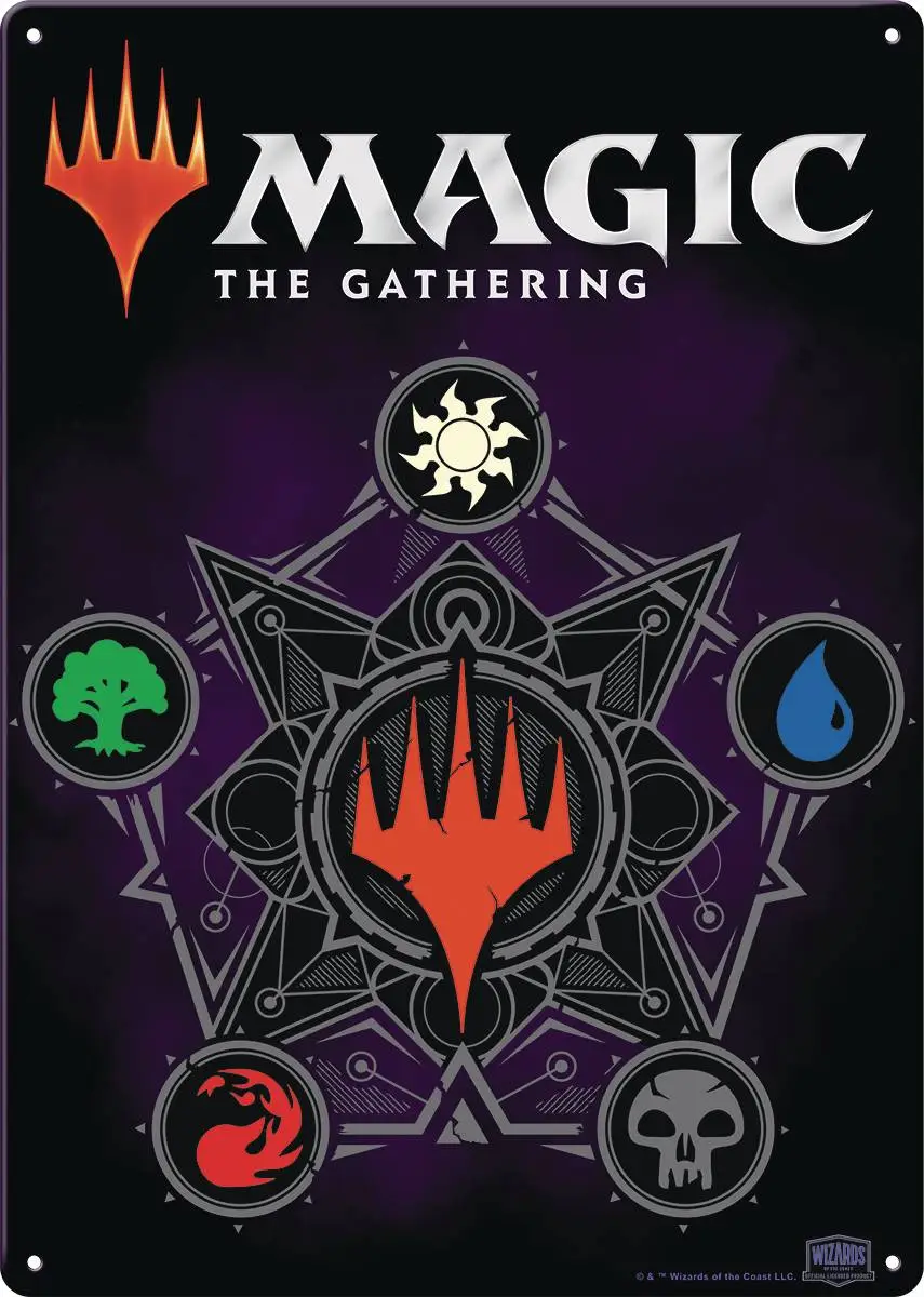 Magic The Gathering Metal Sign