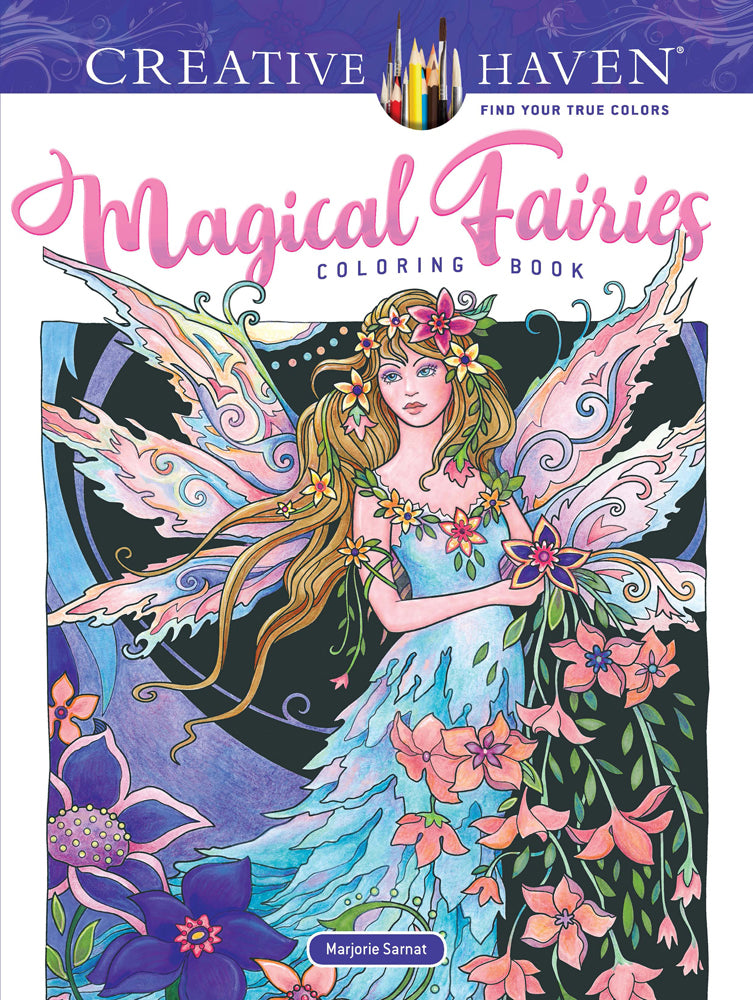 Magical Fairies Coloring Book Creative Haven