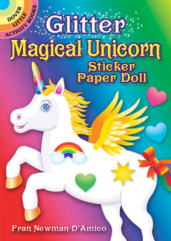 Magical Unicorn Sticker Paper Doll