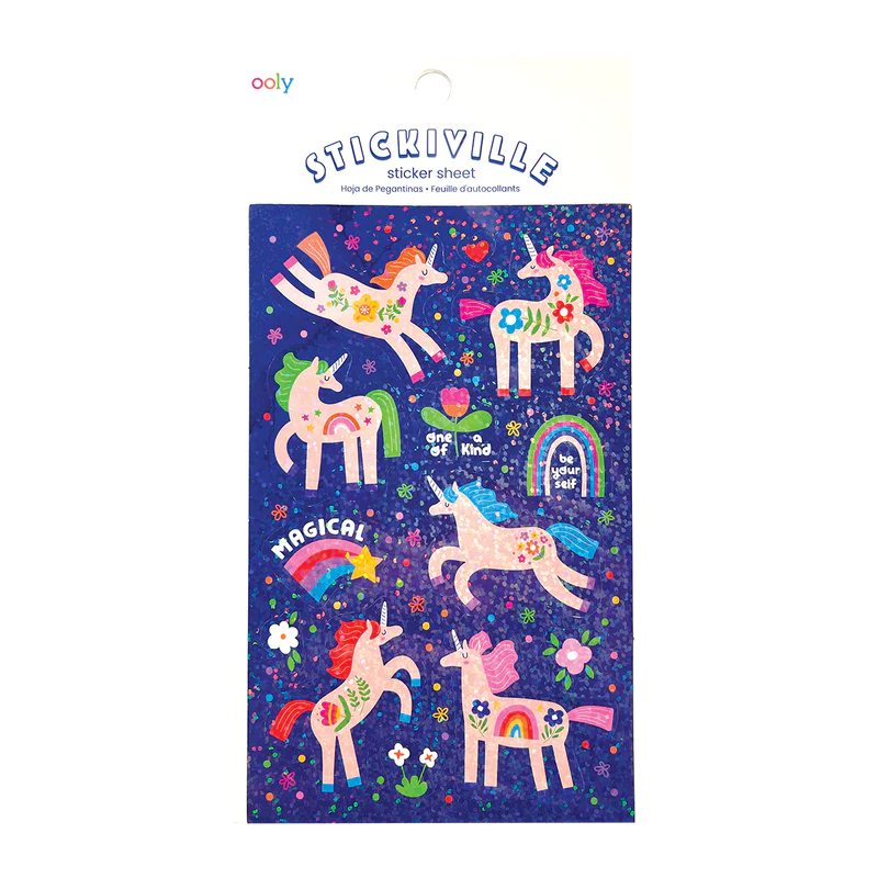 Stickiville Magical Unicorns Stickers