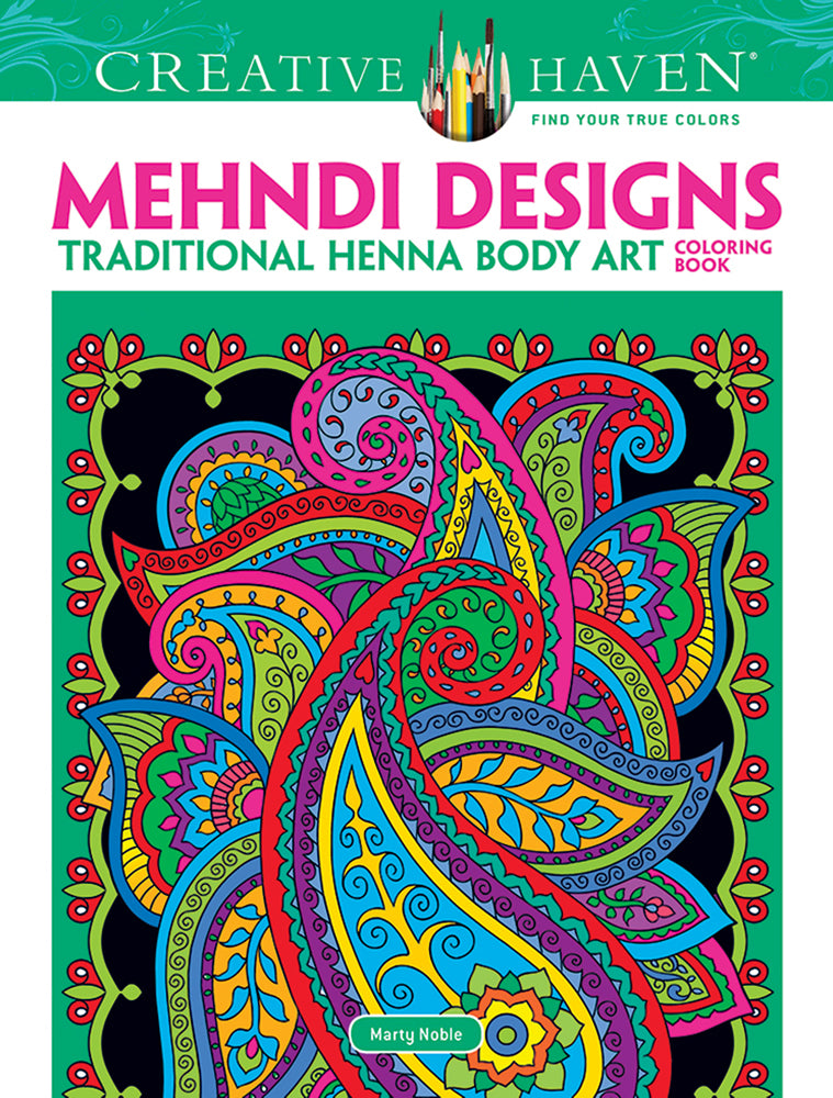 Mehndi Designs Traditional Henna Body Art Coloring Book Creative Haven