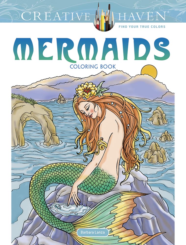 Mermaids Coloring Book Creative Haven