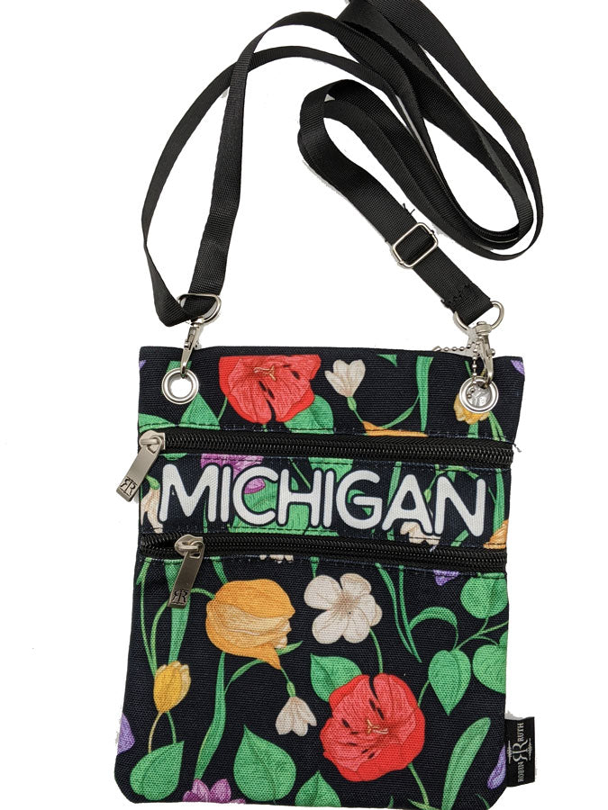 Michigan Flowers Mini Bag