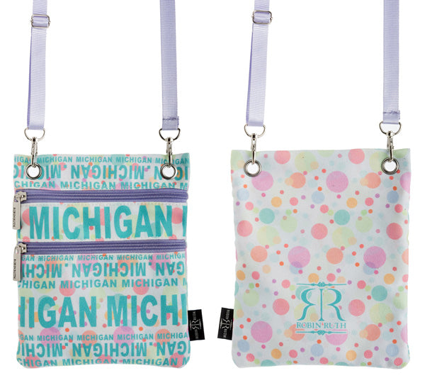 Michigan Polka Dot Mini Bag