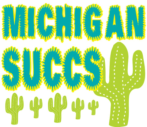 Michigan Succs Sticker