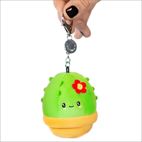 Micro Cactus Plush Keychain