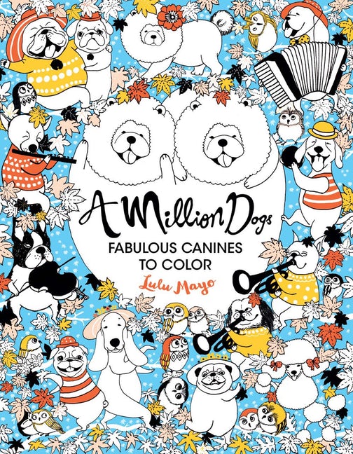 Million Dogs Coloring Book