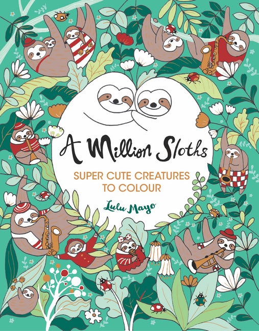 Million Sloths Coloring Book
