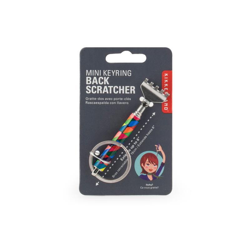 Mini Back Scratcher Keyring (Random Design)