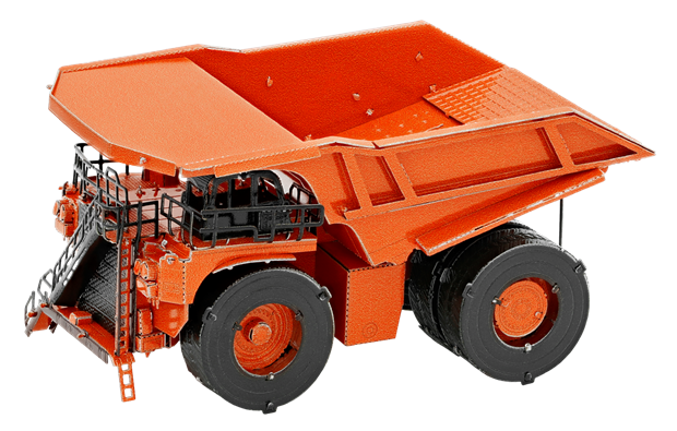 Mining Truck Metal Model