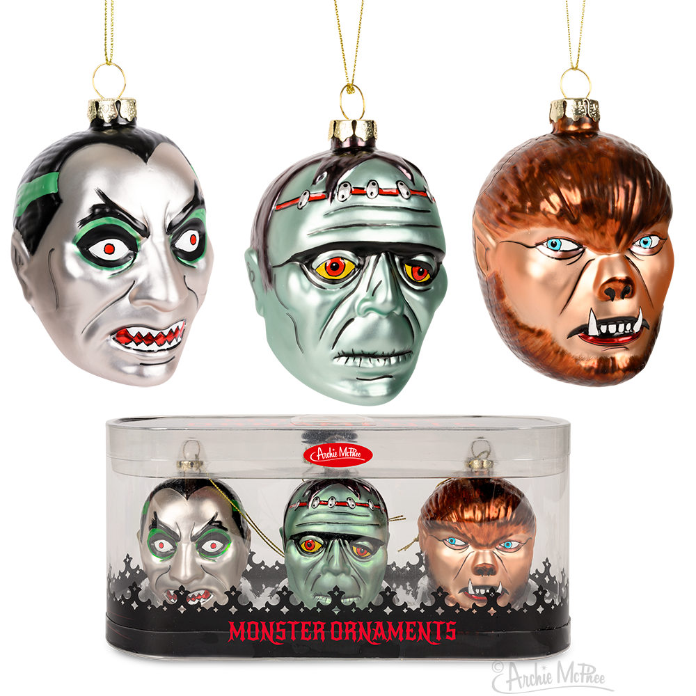 Monsters Ornament Set Archie