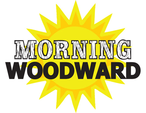 Morning Woodward Sticker