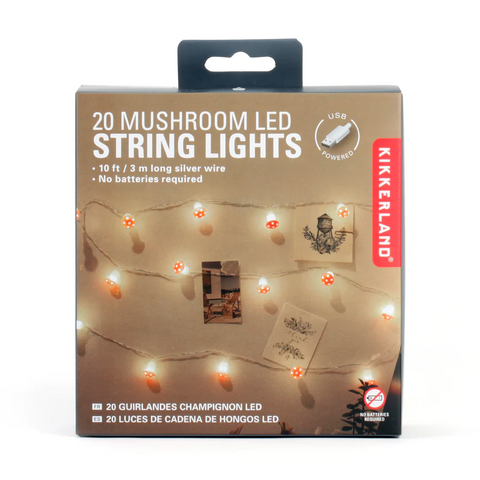 Mushroom String Lights