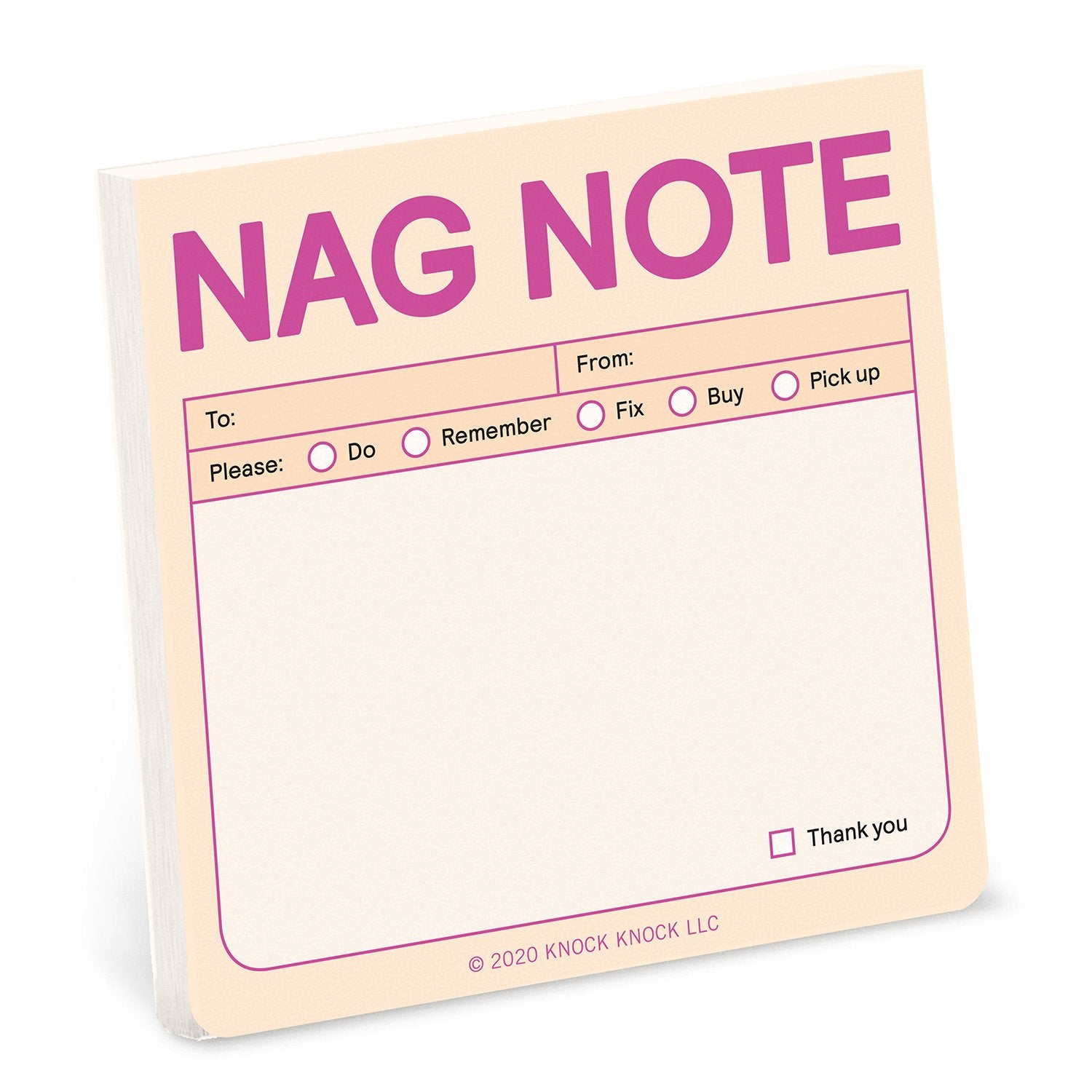 Nag Note Sticky Notes Pastel