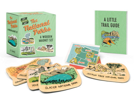 National Parks Wooden Magnets Kit