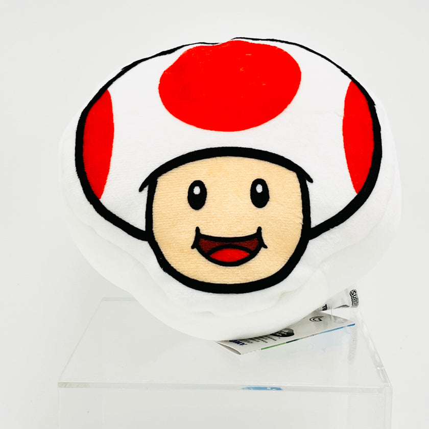 Super Mario Red Toad Junior Mochi Plush 6"