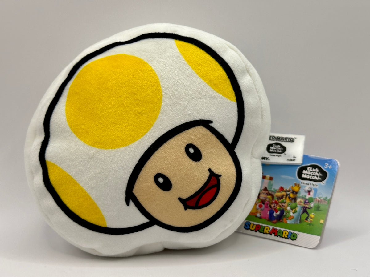 Toad Jr Super Mario Yellow Toad Junior Mocchi Plush 6