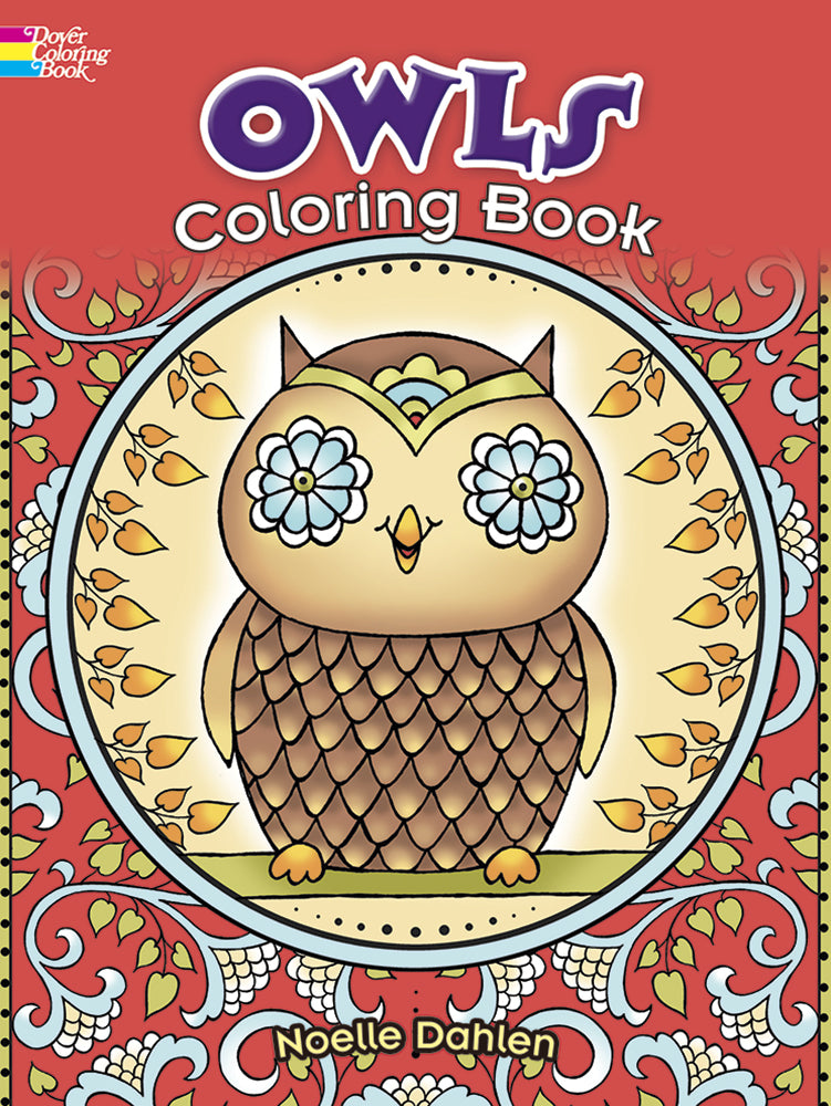Owls Whimsical Coloring Book