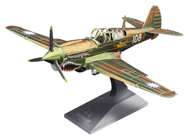 P-40 Warhawk Metal Model