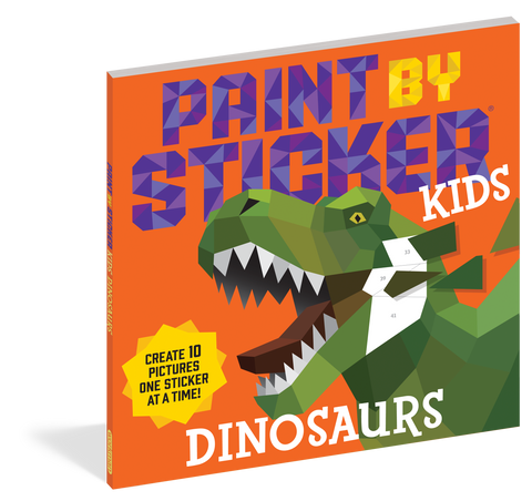 Paint By Sticker Kids Dinosaur