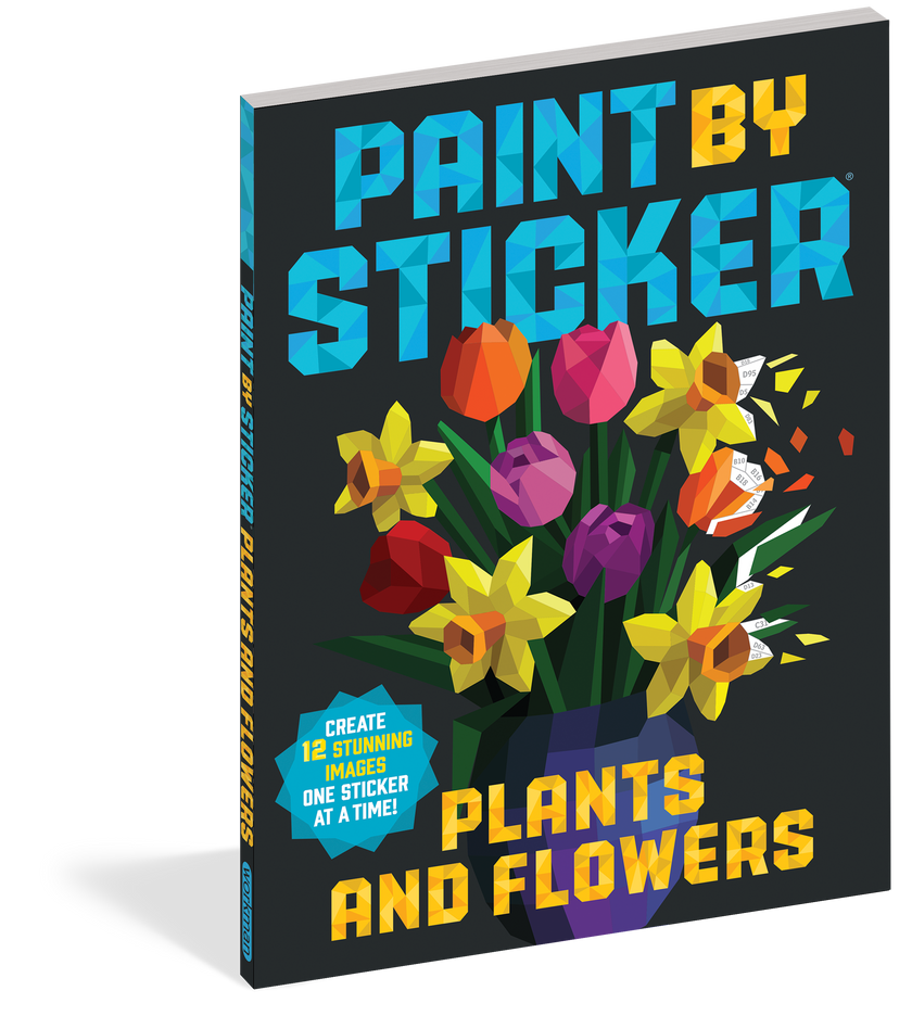 Paint By Sticker Plants And Flowers