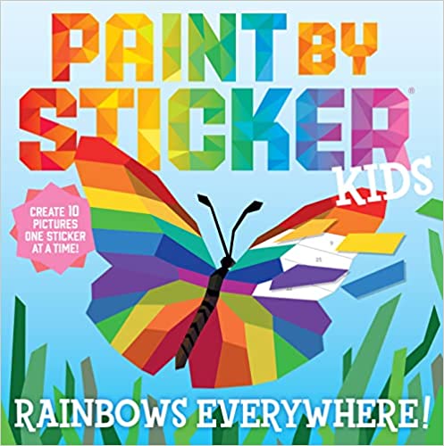 Paint By Sticker Rainbows Everywhere