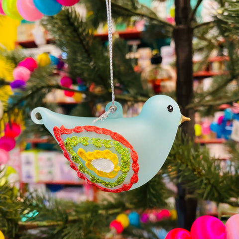 Pattern Bird Assorted Ornament
