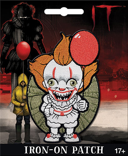 Pennywise IT Iron-On Patch