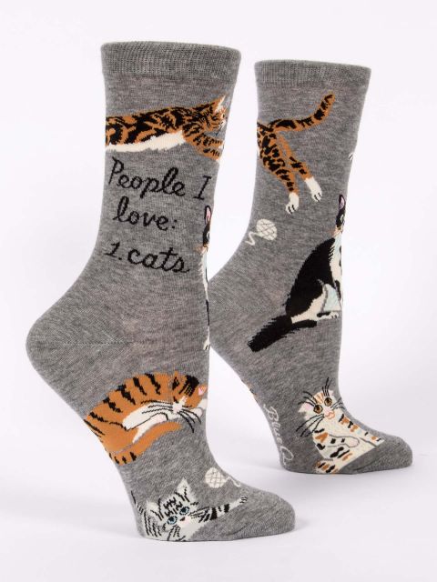People I Love: Cats Women's Socks