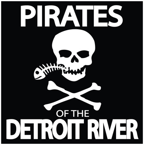 Pirates Of The Detroit River Sticker