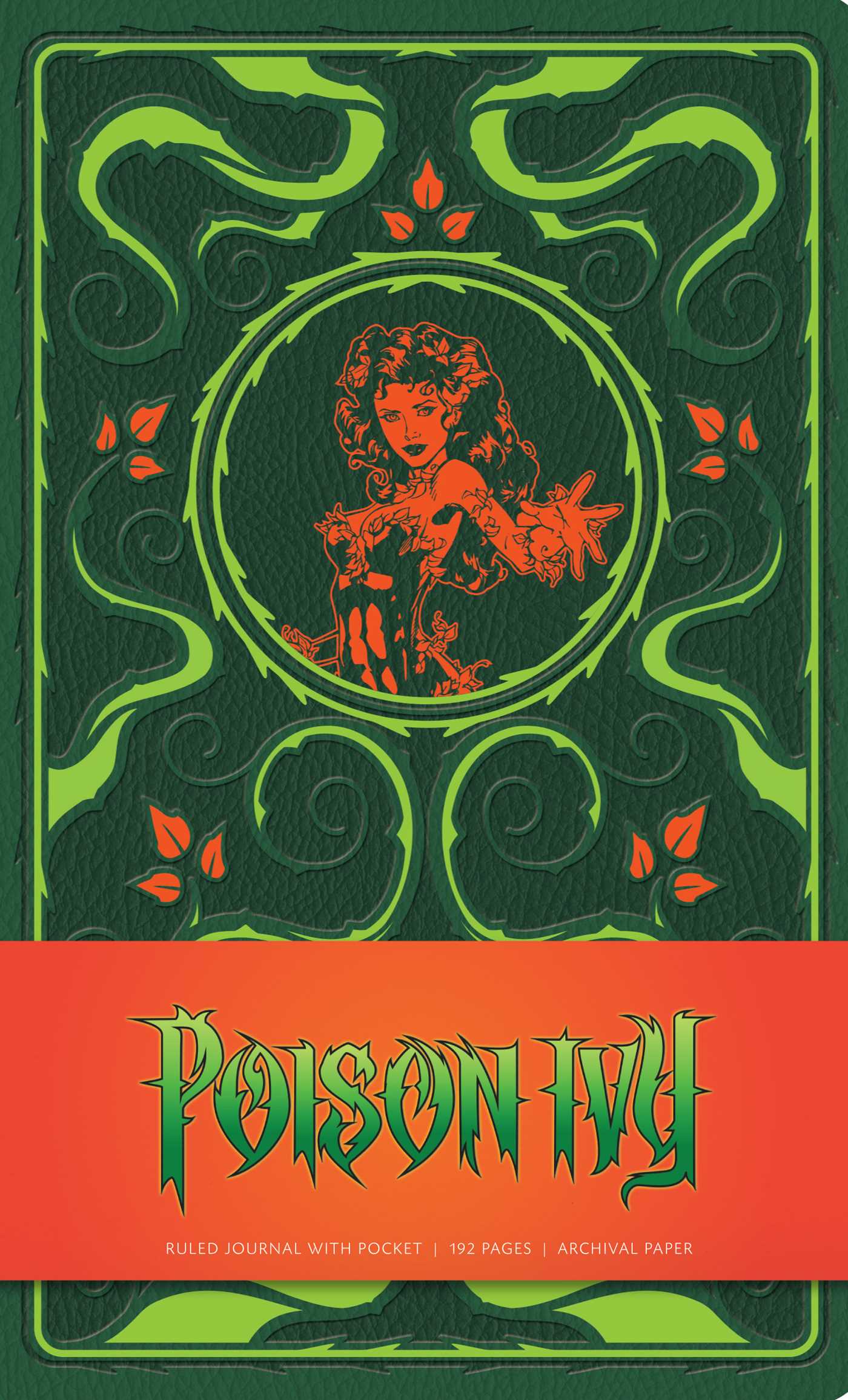 Poison Ivy Hard Cover Illustrated Journal DC Comics